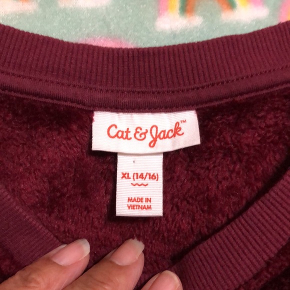 Cat & Jack Big Girl’s Pull On Sweater - Picture 6 of 10